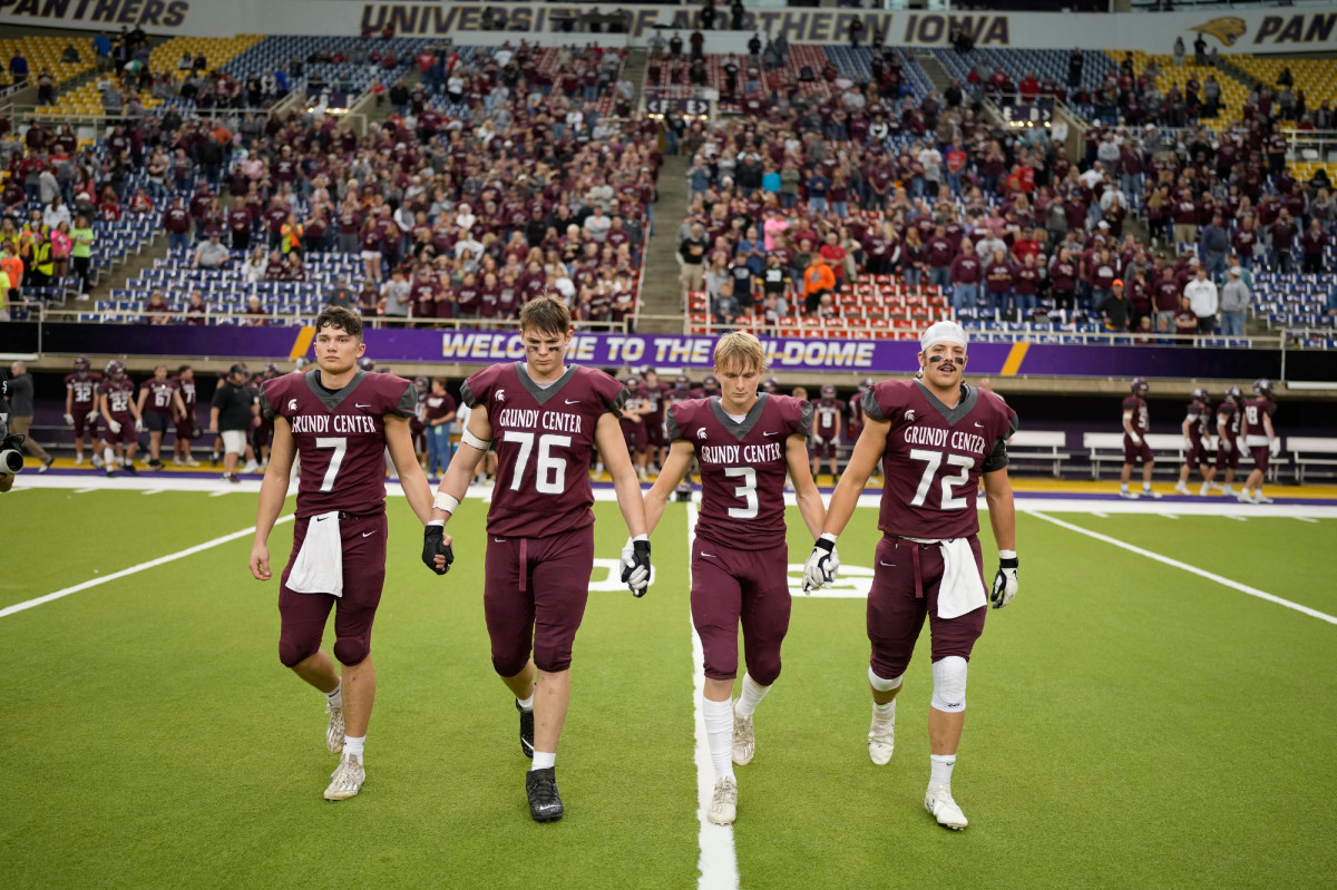 Grundy Center won last year's Class A state championship. 